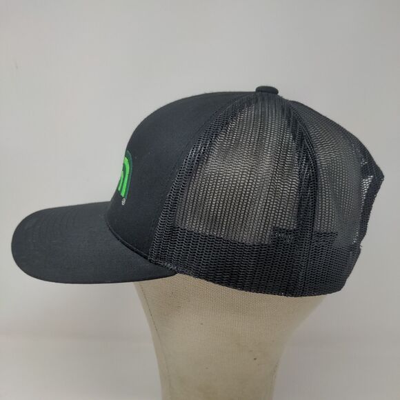 Pacific Headwear Men's Snapback Mesh Back Hat Black Adjustable Metro Diner Logo - Picture 6 of 12